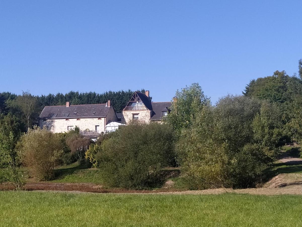 Montreuil-sur-Maine Gite La Pironniere - Piscine, Nature, Au Bord De La Riviere מראה חיצוני תמונה